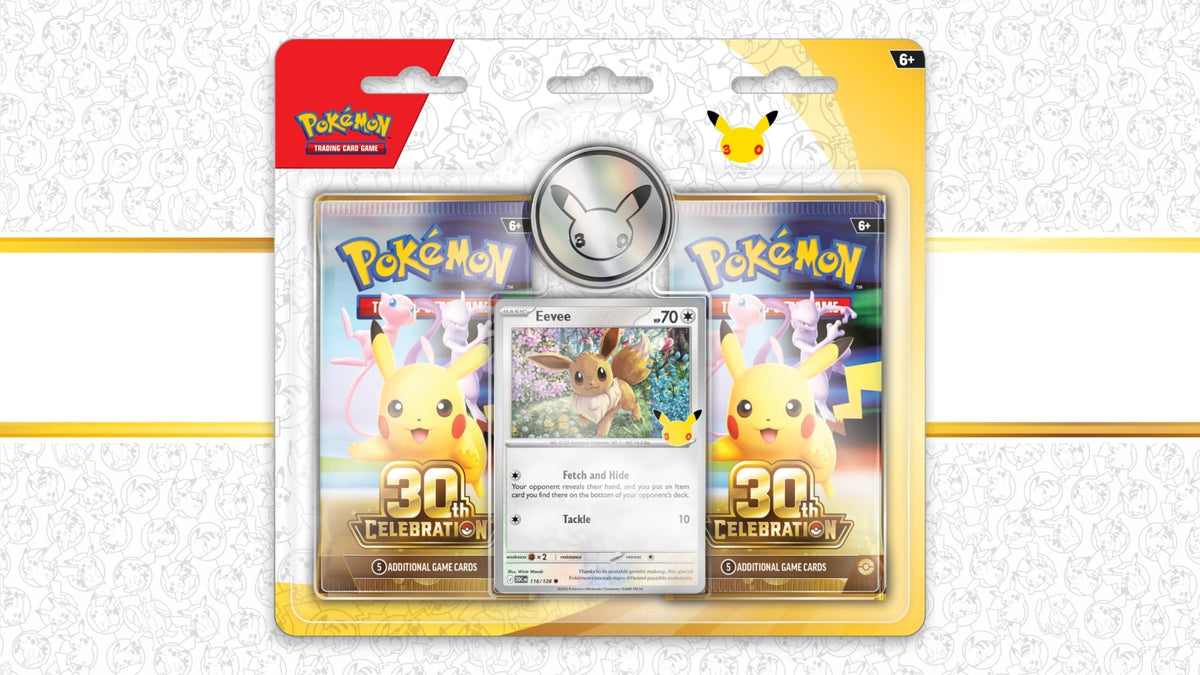 30th Celebration 2-Pack Blister Eevee