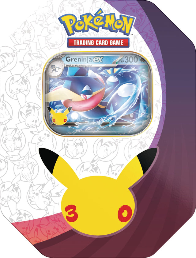30th Celebration Pokémon ex Tin – Greninja ex